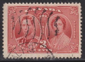 Canada 237 Used - King George VI & Queen Elizabeth 1937