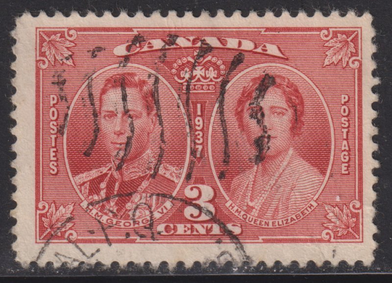 Canada 237 Used - King George VI & Queen Elizabeth 1937