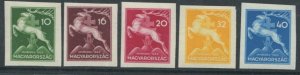 1933 Hungary Boy Scout Jamboree set  imperf