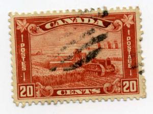 Canada #175 Harvesting Wheat