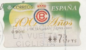 Postcard / ATM stamp Spain 1999 Tennis Club Barcelona