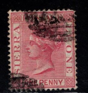 Sierra Leone Scott 23 Victoria nice stamp Face Free of Cancel