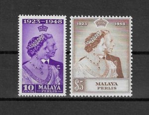 MALAYA/PERLIS 1948 SG 1/2 MNH Cat £38.50