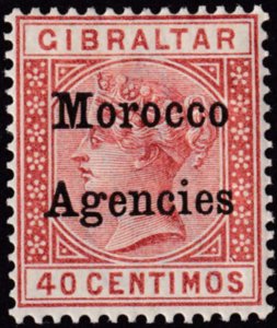 Great Britain - Morocco 1899 SC 16 LH 