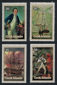 Cook Is. Death Bicentenary of Captain Cook 4v 1979 MNH SG#628-631