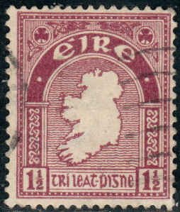 Ireland  #67  Used   CV $3.00