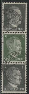 Germany Scott # 506 (2), 509, used, se-tenant, Mi# S273