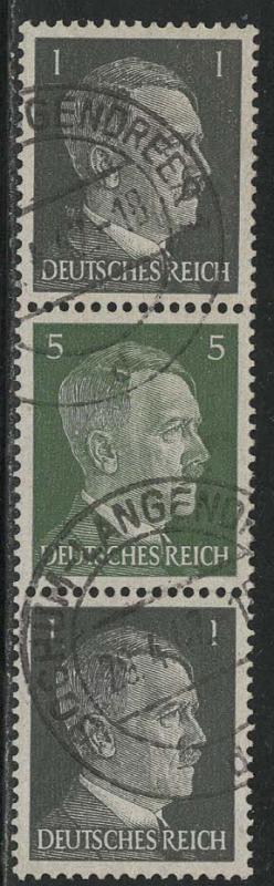 Germany Scott # 506 (2), 509, used, se-tenant, Mi# S273