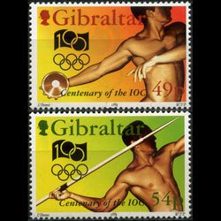 GIBRALTAR 1994 - Scott# 666-7 Olympics Set of 2 NH