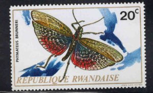 RWANDA Scott 495 Unused Insect stamp