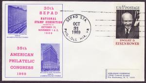 1383 SEPAD '69 cacheted event cover