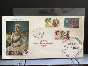 Grenada 1967 Expo 67 First day of issue stamp cover  R31605