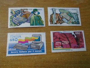 Italy  # 1685-88  MH /   used