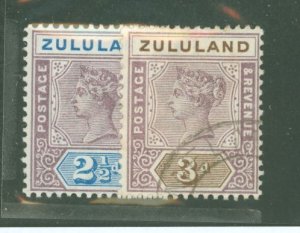 Zululand #17-8 Unused Multiple