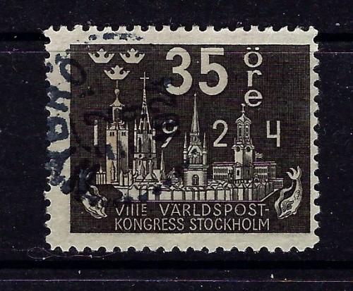 Sweden 203 Used 1924 UPU Anniv 