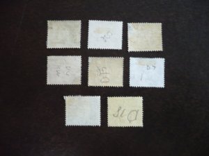 Stamps - Great Britain - Scott# J26-J33 - Used Set of 8 Stamps