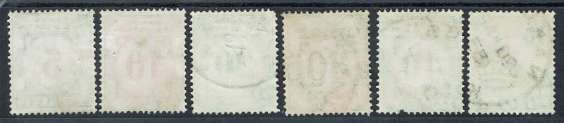 KENYA UGANDA & TANGANYIKA 1928 POSTAGE DUE SET USED 