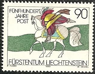 LIECHTENSTEIN  948 MNH 1990 Postal Communications