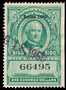 U.S. REV. DATED GREENS RD307  Used (ID # 118994)