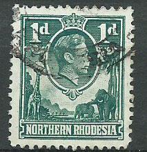 Northern Rhodesia  SG 28 Used