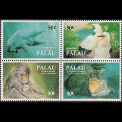 PALAU 1993 - Scott# 313 Fauna Set of 4 NH