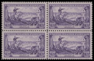 US 1003 Battle of Brooklyn 3c block 4 MNH 1951