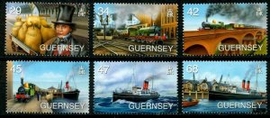 Alderney 2006  - Isambard Kingdom Brunel Engineer- MNH set  # 899-904