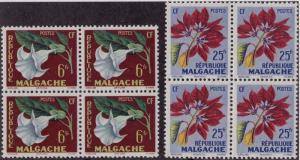 MALAGASY MNH Scott # 301-302 Flowers (8 Stamps) -10