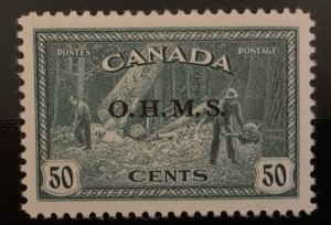 Canada #O9 Mint XF NH C$330.00 -- Choice -- High quality