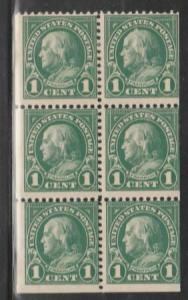 U.S. Scott #552a Franklin Stamp - Mint Booklet