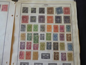 Austria 1850-1959 Stamp Collection on Album Pages