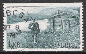 Sweden #1086 UPU Issue Used