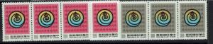 China (ROC) - SC# 2664 - 2665 - Strips of 4 - Mint Never Hinged - 042516