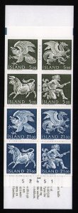 Iceland 688-695 MNH booklet Spirits of the North Eagle Bull Dragon Mörck (C1+KN)