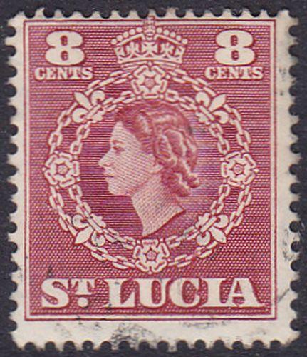 St Lucia 1953 SG178 Used