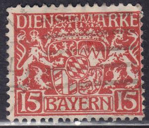 Bavaria O12 Coat of Arms 1917