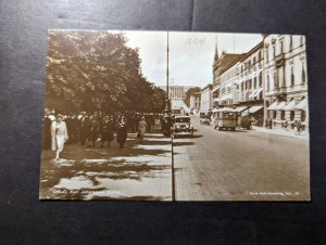 1932 Norway RPPC Airmail LZ127 Graf Zeppelin Postcard Cover to Pernambuco Brazil