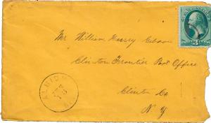 United States Wisconsin Albion c1875 target  1847-1953  3c Washington Banknot...