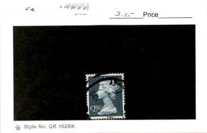 Great Britain, Postage Stamp, #MH281 Used, 1996 Machins Queen (AB)