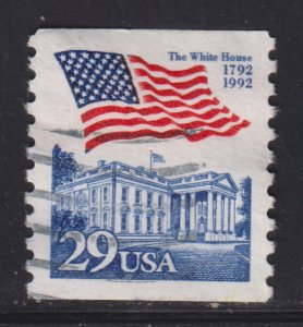 United States 2609 The White House Coil 1992