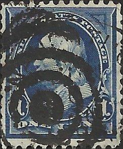 # 264 BLUE USED BEN FRANKLIN