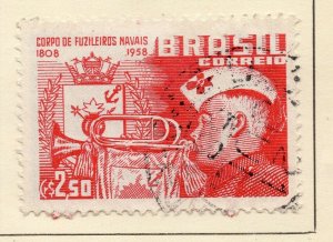 Brazil 1958 Early Issue Fine Used 2.5Cr. NW-98390