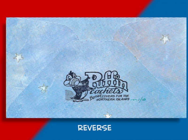 Iceland Takes to the Air with Handcolored FDC for Postal Planes Block of 4!