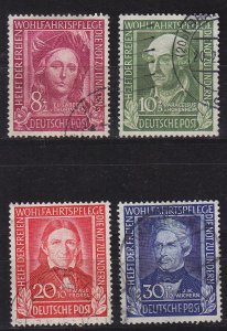 GERMANY BUND [1949] MiNr 0117-20 ( O/used ) [02]