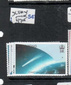 HONG KONG HALLEYS COMET     SC 461-464   MNH  P1016H