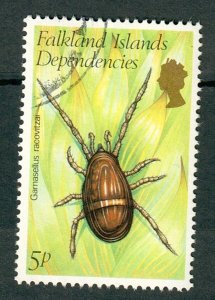 Falkland Islands Dependencies #1L66 used single