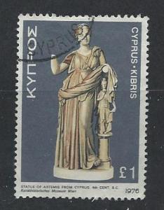 CYPRUS SC# 463 F-VF U 1976