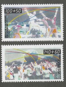 GERMANY     SC # B687 - 8   MNH