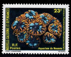 New Caledonia (NCE) Scott 451 MNH** Fluorescent Coral stamp
