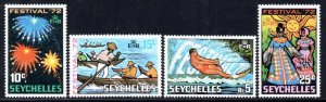 Seychelles - 1972 Festival 72 Set MNH** SG 315-318